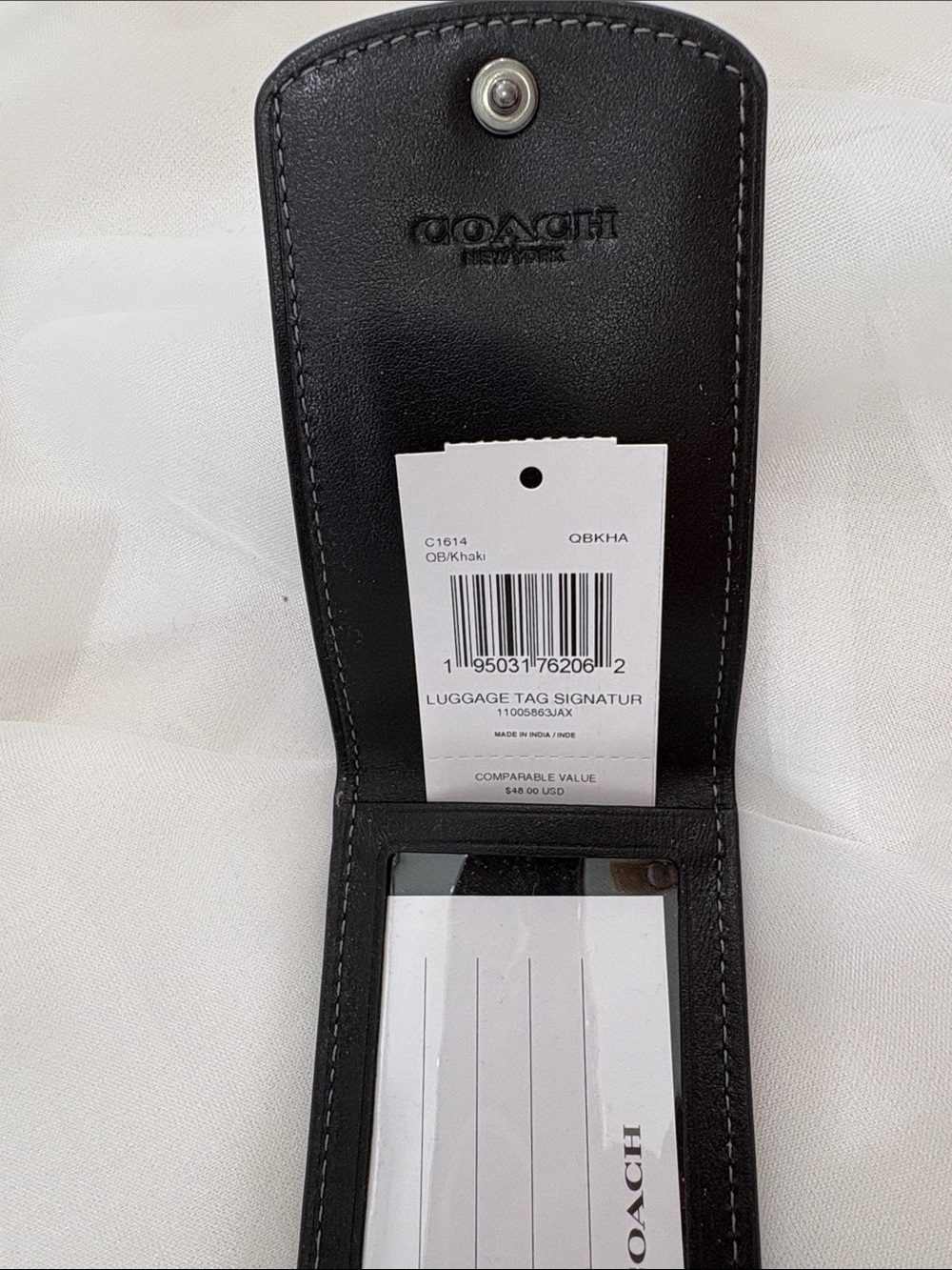 *NWT* COACH Luggage Tag - Picture 3 of 6